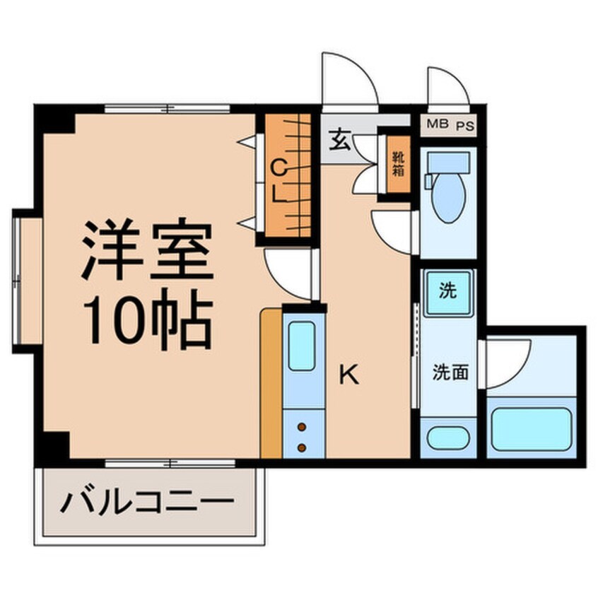 間取図 クオン千原