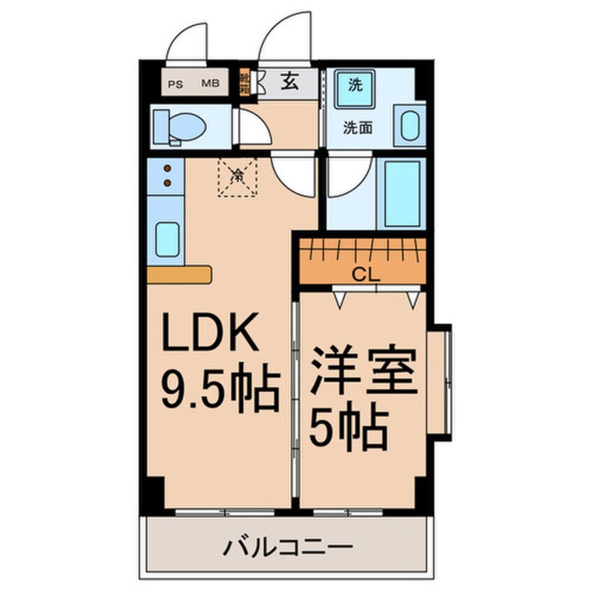 間取図 クオン千原