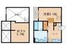 M.Kオリオン名古屋 1Kの間取り