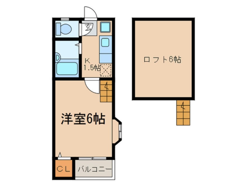 間取図 Luna Court