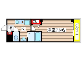 間取図 アミュズマン亀城