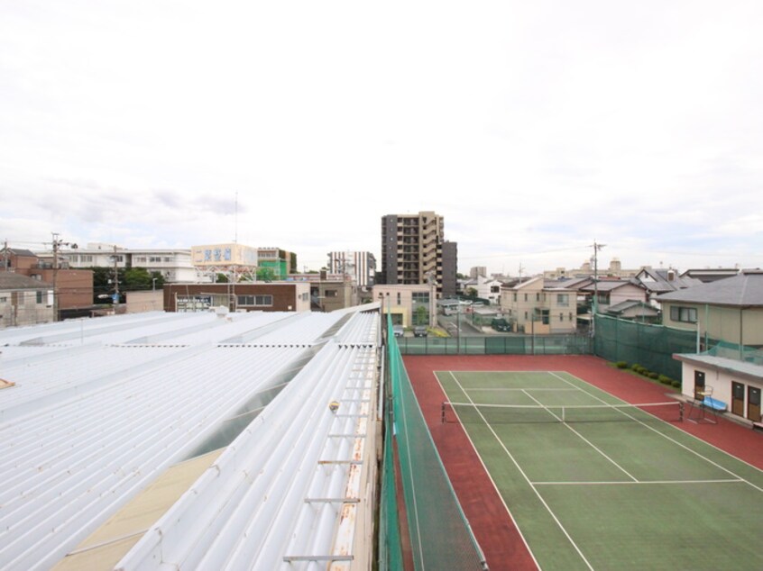 室内からの展望 アミュズマン亀城