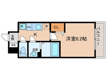 間取図 ディアレイシャス名古屋太閤通Ⅱ