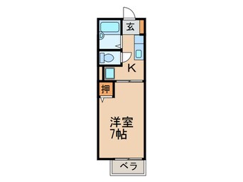 間取図 ド－ミ－上社