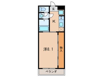 間取図 ＯＨＡＮＡ栄生