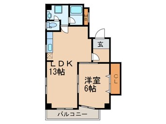 間取図 レスカ－ル星ヶ丘