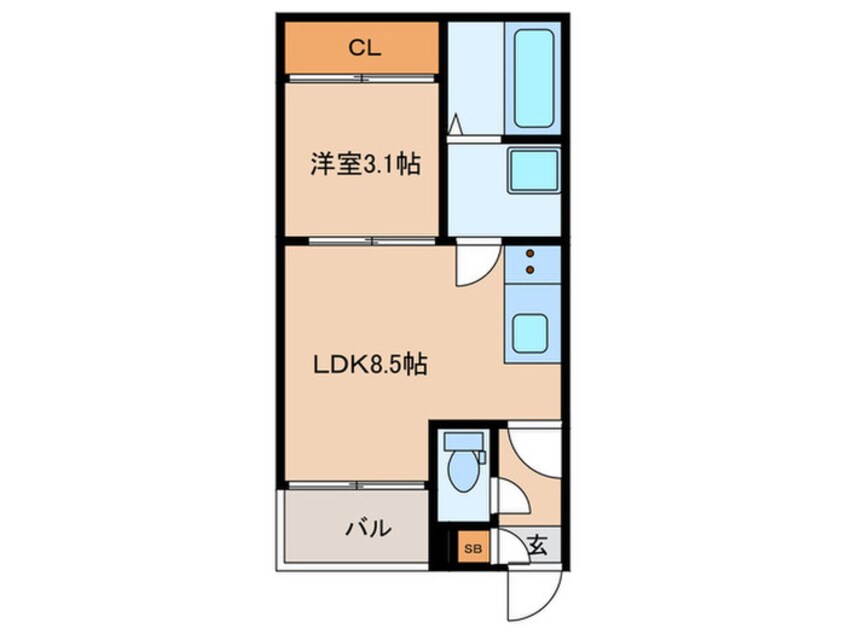 間取図 R-Smart大曽根