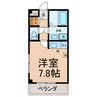 スペリア藤ヶ丘 1Rの間取り