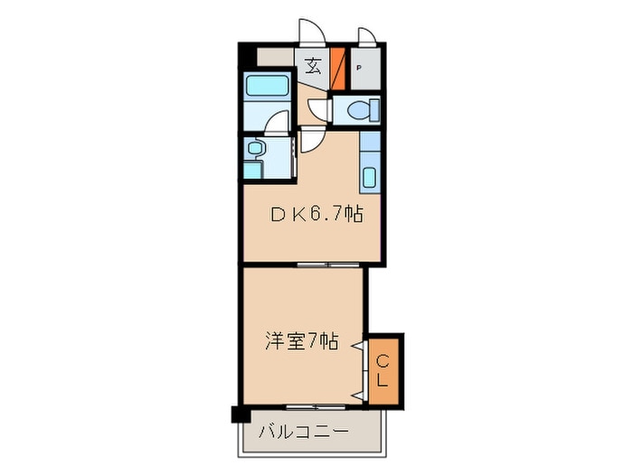 間取り図 エポック関田