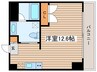 ラッフル新栄 1Rの間取り