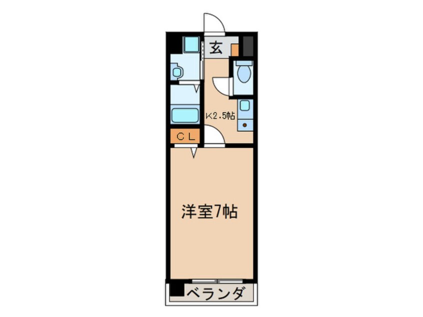 間取図 マ・メゾン小牧原　北館