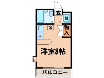 間取図 シャトーレ三栄３