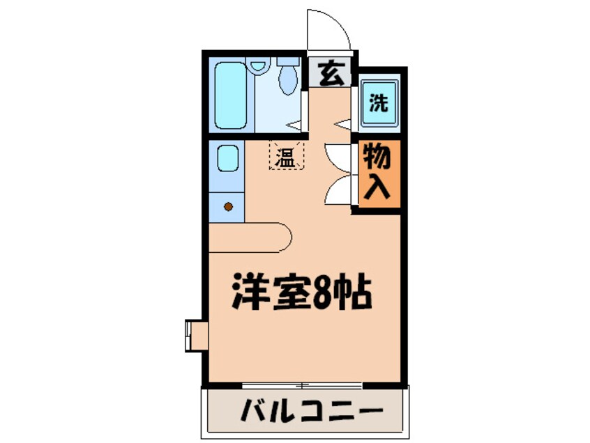 間取図 シャトーレ三栄３