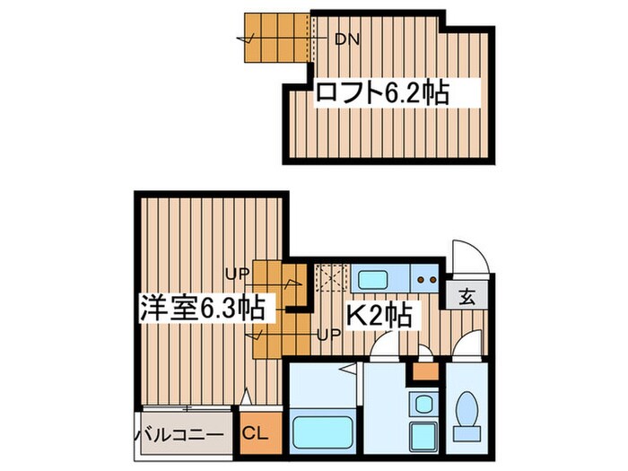 間取り図 アルテミス新栄