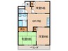 ＶＩＬＬＡ西本町 3DKの間取り