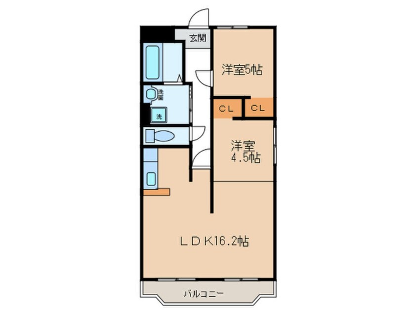 間取図 鬼頭ハイツ