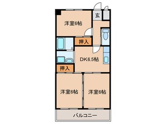 間取図 メゾンパトラージュ