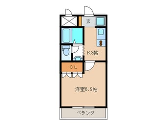 間取図 サンコ－トＫ