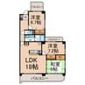 フォンテーヌ神山 3LDKの間取り