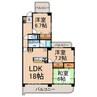 フォンテーヌ神山 3LDKの間取り