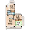 フォンテーヌ神山 3LDKの間取り
