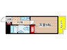 ユーローハイツ元八事 1Kの間取り