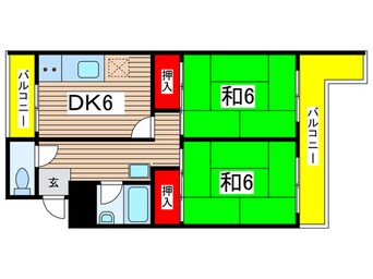 間取図 サンファミリア元宮