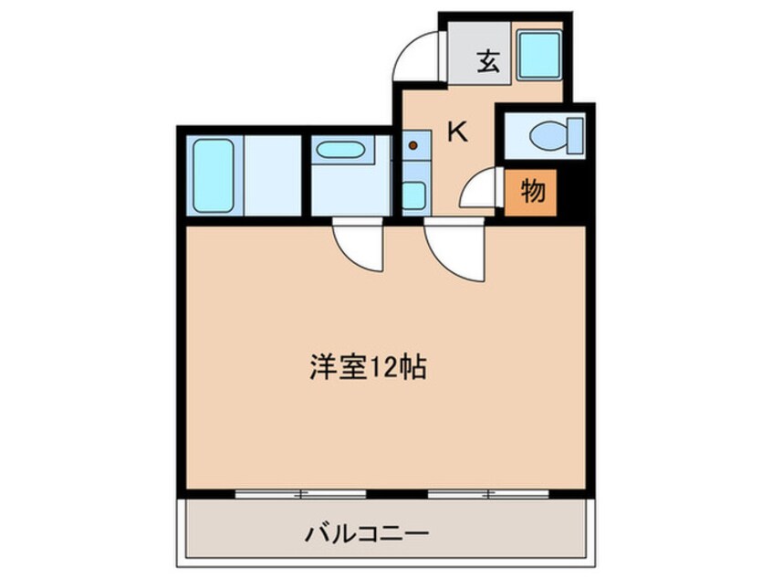 間取図 アズロワイヤル芳野