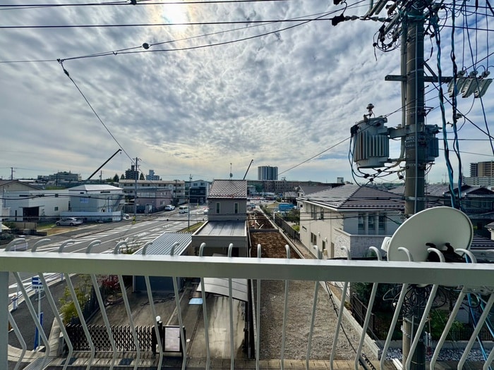 室内からの展望 伊藤ビル