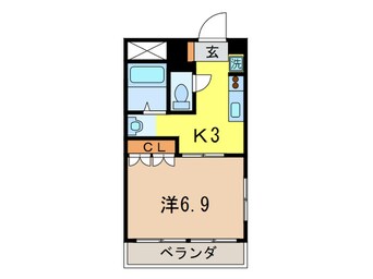 間取図 フェリ－チェ