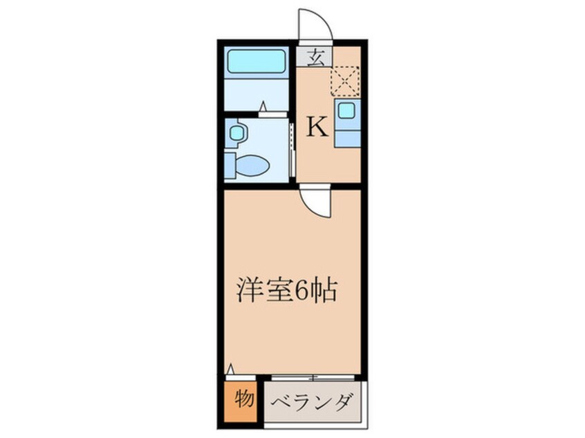 間取図 ＯＲＩＧＩＮ瓢箪山