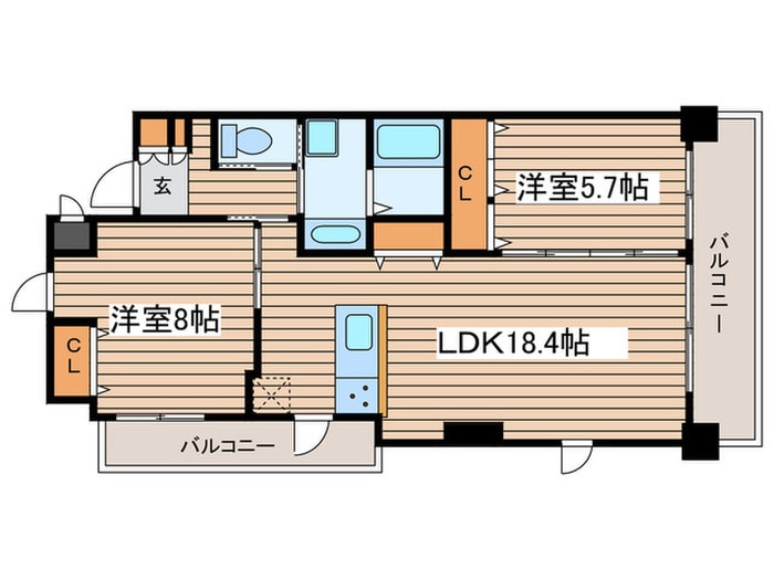 間取り図 白壁リンクス