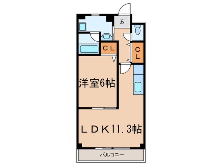 間取図 ベルコートMYA