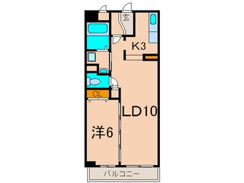 間取図 石川橋　セブン