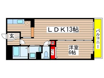 間取図 石川橋　セブン