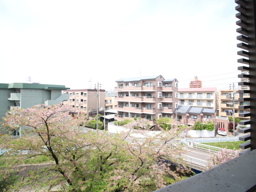 室内からの展望 石川橋　セブン