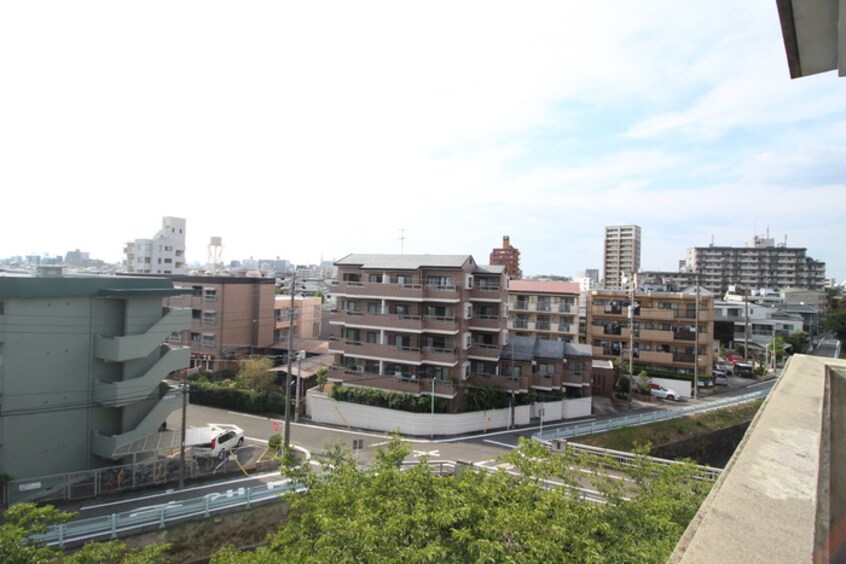 室内からの展望 石川橋　セブン