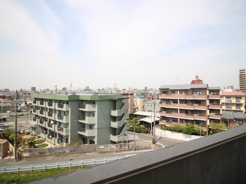 室内からの展望 石川橋　セブン