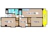 ロイヤル白鳥 3LDKの間取り
