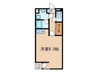 間取図 サンロ－ズ本町