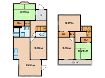 間取図 天白区池場三丁目戸建