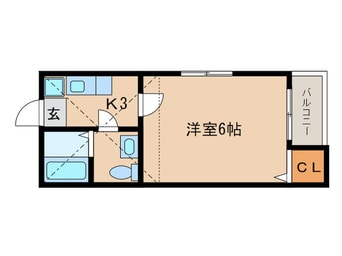 間取図 ルーエ１番館