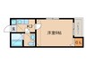ルーエ１番館 1Kの間取り