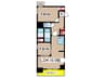 ﾌﾟﾚｻﾝｽTHE久屋大通ﾚｼﾞｪﾝﾄﾞ(1106) 2LDKの間取り