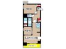 ﾌﾟﾚｻﾝｽTHE久屋大通ﾚｼﾞｪﾝﾄﾞ(1106) 2LDKの間取り