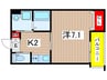 仮)野並１丁目アパート 1Kの間取り