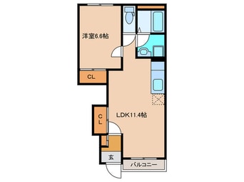 間取図 リバ－サイドハイム