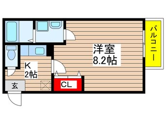 間取図 リブレア日比野西A棟