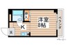 アメニティふじた 1Kの間取り