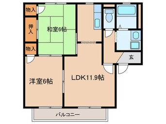 間取図 オーシャン